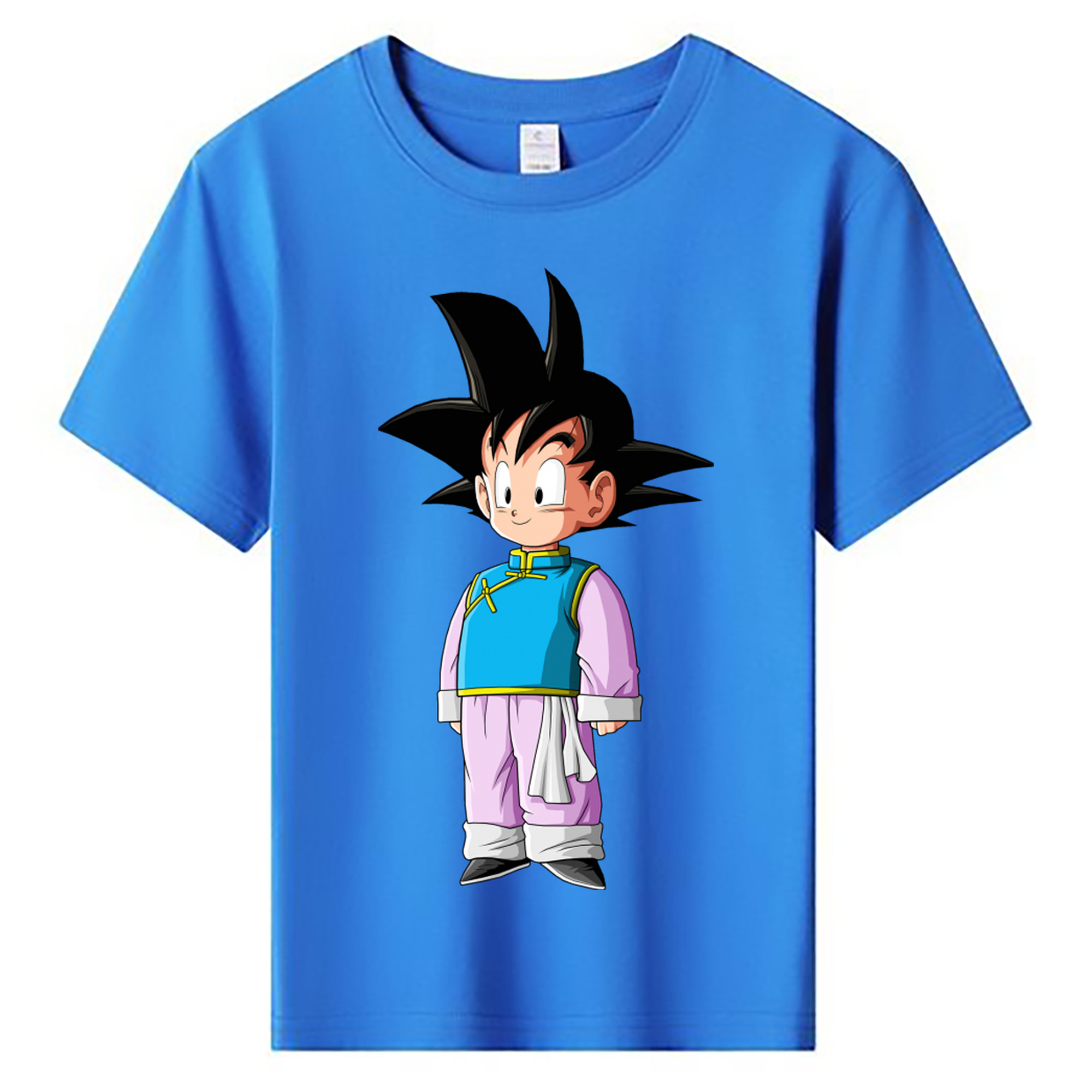 （画像用） ドラゴンボール 孫悟空（そん ごくう）Son Goku カカロット DRAGON BALL Kakarotto 綿100％キッズTシャツ（フロントプリント）